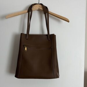 Vegan Leather Tote Bag